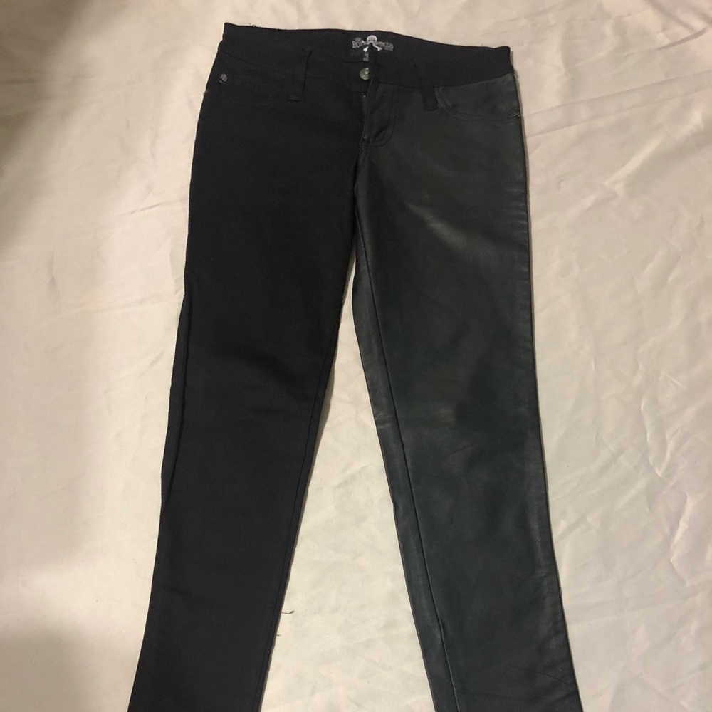 Royal Bones by Daang Casual Black Pants